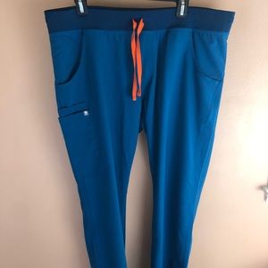 Figs - Alps Blue Kade Scrub Pants